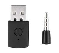 Ticfox Adaptateur USB Bluetooth pour PS4, Mini Dongle USB 4.0 Microphone sans Fil, Emetteur et Récepteur pour Casque Adaptateur Bluetooth PS4