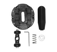 Ticfox Bouton de Plaque de Modification de Levier de Vitesse séquentiel Adaptateur de Vitesse USB SIM Robuste Durable Haute Performance pour G25 G27 G29 G920 G923 Jeux de Course Matériau