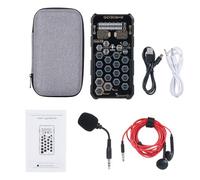 Ticfox Carte son portable en direct, kit de carte son avec changement de voix et 6 modes de chant pour podcasting, transmission et idéal pour les acteurs de streaming en direct, matériau ABS
