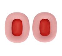 Ticfox Coussinets d'oreille de Remplacement en Mousse à mémoire de Forme Souple, en Cuir protéiné, protège-Oreilles pour Casque Max, Confort Premium, Longue écoute (Rose)