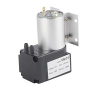 Ticfox DC 12V/24V Mini Pompe à Vide, Mini Oilless Pompe à Vide, 10W 80kpa Vide de la Pression Négative de la Pompe D'aspiration avec Support pour L'analyse des Gaz et de (Dc12v)