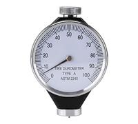 TICFOX Duromètre Shore A, Duromètres de Pneu en Caoutchouc, Testeur de Dureté Mètre 0-100 HA Appareil de Mesure de Dureté Pneus pour Pneus Caoutchouc Verre Résine Cuir(A Type)