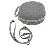 Ticfox Étui de Transport pour Lunettes VR, Coque Rigide, résistant aux Chocs, Double Fermeture éclair, Sac de Rangement de Grande capacité avec bandoulière pour Casques et accessoi (Grise)