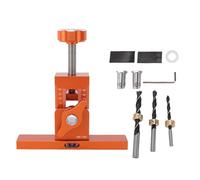 TICFOX - gabarit d'installation de porte d'armoire, forets à 3 points de 6mm 8mm 10mm, panneau de porte de garde-robe, positionneur de poinçonnage à rebond