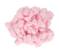 TICFOX Hamster Coton Balle Hiver Chaud Doux pour Petits Animaux Boule de Coton pour Hamster Syrien Hamster Chinchilla (Rose)