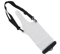 Ticfox Housse de Protection pour Talkie-walkie, Pochette Universelle Transparente avec lanière réglable pour activités de Plein air, Plage, Camping, randonnée, Transparente 18 x 12
