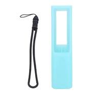 Ticfox Housse de télécommande en Silicone, étui de Protection léger, Emballage Complet, antidérapant, Anti-Chute, pour télécommande TV de série avec lanière, Plusieurs Couleurs dis (Bleu Turquoise