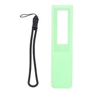Ticfox Housse de télécommande en Silicone, étui de Protection léger, Emballage Complet, antidérapant, Anti-Chute, pour télécommande TV de série avec lanière, Plusieurs Couleurs dis (Vert Fluorescent