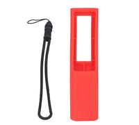 Ticfox Housse de télécommande en Silicone, étui de Protection léger, Emballage Complet, antidérapant, Anti-Chute, pour télécommande TV de série avec lanière, Plusieurs Couleurs dis (Rouge)