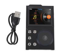 Ticfox Lecteur MP3 Hi-Fi avec Bluetooth, portable 16 Go Bluetooth 5.3 HiFi DSD DAC FLAC - Lecteur de musique haute résolution sans perte avec écran HD de 2,4 pouces, prend en charge jusqu'à 256 Go