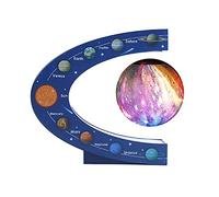 Ticfox LED Galaxys Lévitation Magnétique Globe Flottant Veilleuse Électronique Anti-Gravité Balle Lampe(European plug)