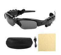 Ticfox Lunettes de Soleil Bluetooth Lunettes Audio polarisées intelligentes sans Fil avec Haut-parleurs intégrés Appel Mains Lecture de Musique pour Les Sports de Plein air Conduit