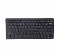 Ticfox Mini Clavier USB Filaire multimédia Kaypad Accessoires pour Ordinateur Portable K1000 Conception compacte matériau ABS câble Long pour Usage Domestique au Bureau
