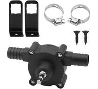 Ticfox Mini Pompe perceuse Électrique, Pompe Électrique Transfert Fluide pour Essence Huile Diesel et Liquides Portable Auto-Amorçante Pompage Rapide pour Maison Garage Ferme