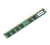 Ticfox Module mémoire DDR2 PC4200 2 Go RAM de bureau haute performance avec dissipation rapide de la chaleur, fonctionnement stable pour la mise à niveau de l'ordinateur, tension 240 broches 1,8 V