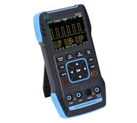 Ticfox Oscilloscope Multimètre 3 en 1 2 Canaux, Oscilloscope Numérique, écran LCD 2,8 Pouces, Bande Passante 50 MHz, Générateur de Signaux Haute sensibilité 5 V 1 A