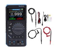 Ticfox Oscilloscope Multimètre 3 en 1, Bande Passante Analogique 10 Mbit/s, 19 999 Points, Fréquence D'échantillonnage 48 MSa/s, Générateur de Signes
