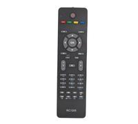 Ticfox Télécommande TV Universelle de Remplacement à Commande vocale, Conception Ergonomique, télécommande Universelle pour téléviseurs Murphy Sanyo Techwood Xenius Bush Alba Luxor