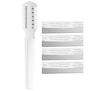 Ticfox tondeuse pour animaux de compagnie peigne toilettage rasoir amincissant chien chat épilateur flottant avec 5 lames