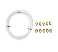Ticfox Tube PTFE Ticfox avec raccords pneumatiques PC4 M6 KJH04 M6 pour Filament 1.75MM PLA ABS pour imprimante 3D