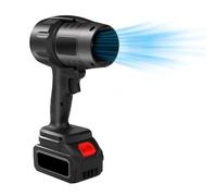 TICFOX Turbo Fan Jet Blower Mini ventilateur turbo à air comprimé 28 000 tr/min Vitesse réglable en continu Eau soufflante portable pour PC, voiture, canapé, extérieur
