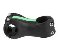 Tiche réglable, extension mate mate en fibre de carbone en carbone moins colonne à 17 ° Riser de tige de vélo pour guidon, Aluminium Ally Mountain Bike Grodbar Riser (Green 90 * 31.8mm)