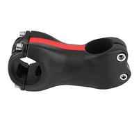 Tiche réglable, extension mate mate en fibre de carbone en carbone moins colonne à 17 ° Riser de tige de vélo pour guidon, Aluminium Ally Mountain Bike Grodbar Riser (Red 70 * 31.8mm)