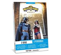 Tick&Box - Caja Regalo - 2 Días - Acceso ilimitado al Parque Warner - Para 2 Personas - 22 Atracciones - 20 Espectáculos - Regalo Original para Todos