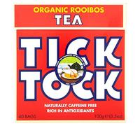 Tick ??Tock Organiques D'Origine Des Sacs De Thé Rooibos 40 Par Paquet - Paquet de 2