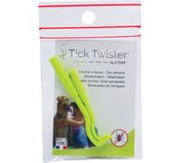 Tire Tique pour Chien, Chat et Humain - Retrait Facile, Rapide et sans Douleur - Pince à Tique avec Notice et Sachet pour Le Rangement - Fabriqué en France