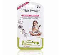 Tick Twister Blister de 3 Tire-tiques Permet de Retirer Les tiques sur Les Chiens, Chats, Chevaux et l’Homme - Original - Fabriqué en France