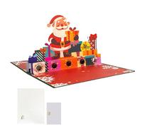 Ticket de Noël - Portefeuille Cadeau | Carte de voeux Pop-up 3D, Un Porte