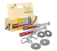 Ticket to the Moon Kit de Fixation Unisexe pour hamac - Paire de Crochets pour Murs en béton, Taille Uniqe