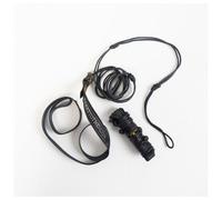 Ticket to the Moon - Lightest Straps - Suspension pour hamac taille 2 x 250 cm, noir