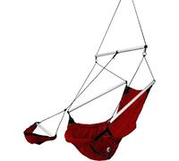 Ticket to the moon Moon Chair Chaise suspendue en soie de parachute rouge Chaise suspendue