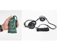 Ticket to the Moon Sangles Fair Trade & Artisinal Respecte-Arbres Lightest Straps, 2X Sangles Ultra légères, Corde HPME pour Une Installation de hamac Tout en respectant Les Arbres, 2,5 m