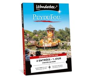 Ticketbox - PUY du Fou - 1 Jour en Duo - Coffret Cadeau - Idée Cadeau Divertissement