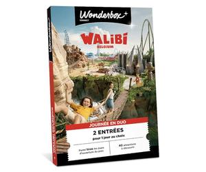 Ticketbox - Walibi Belgique - Coffret Cadeau - Idée Cadeau Divertissement