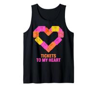 Tickets to My Heart Ticket Cœur Débardeur