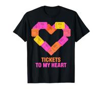 Tickets to My Heart Ticket Cœur T-Shirt