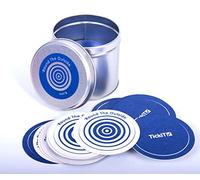 TickiT 10111 'Round The Outside Jeu de Cartes Argenté et Bleu - version anglaise