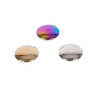 TickiT Boutons sensoriels réfléchissants 72257 – diamètre 6,5 cm Doré