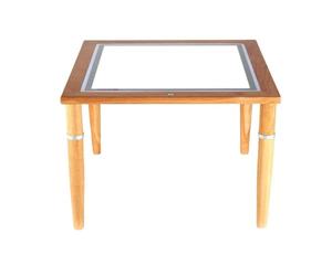 TickiT 73038 Wooden Light Table, 120mm sq (120/300mm legs)