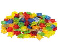 TickiT Boutons empilables 73071 – 156 pièces translucides avec lacet