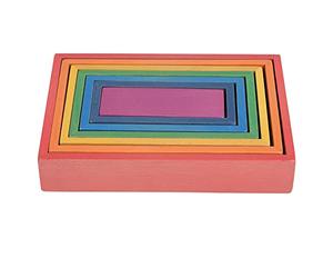 TickiT 73414 Wooden Rainbow Architect Rectangles