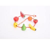 TickiT 73534 Fruits à laçage en Bois-Lot de 7