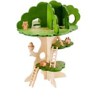 tickit 74059 Woodland Trail Tree House - Wooden Treehouse - Playhouse - Small World Play