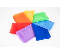 TickiT Tissus organza Arc-en-ciel – Pack 7 pièces