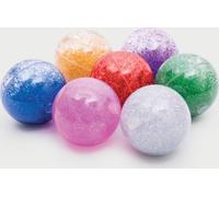 TickiT 92098 Set de balles scintillantes sensorielles arc-en-ciel, 65 mm de diamètre, 7 pièces, rouge/argent/or/vert/bleu/rose/violet