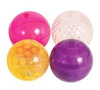 tickit Balles sensorielles texturées clignotantes, lot de 4 | Jeu actif dès 3 ans pour développer coordination et éveil visuel et tactile.